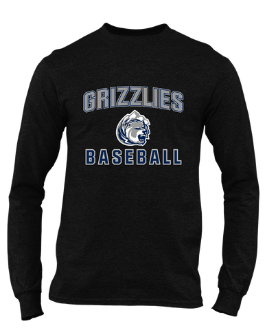 Glacier Peak Grizzlies Baseball #1 Men's LS T-Shirt