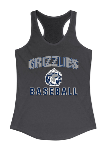 Glacier Peak Grizzlies Baseball #1 Women's Tank Top