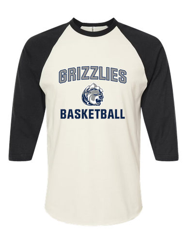 Glacier Peak Grizzlies Basketball #1 Women's Baseball T-Shirt