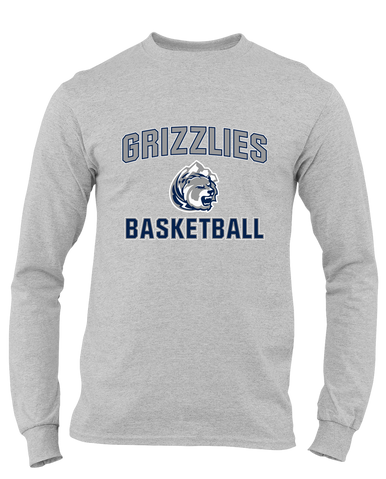 Glacier Peak Grizzlies Basketball #1 Men's Premium LS T-Shirt