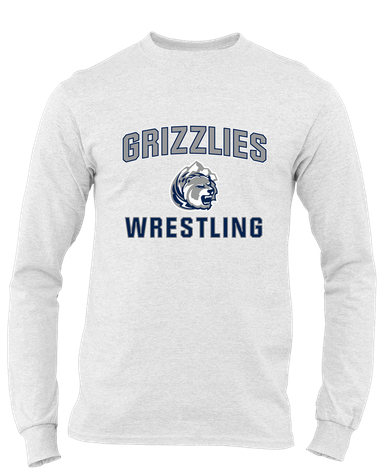 Glacier Peak Grizzlies Wrestling Men's LS T-Shirt
