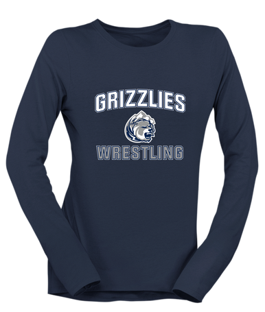 Glacier Peak Grizzlies Wrestling Women's Premium LS T-Shirt