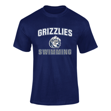 Glacier Peak Grizzlies Swimming Men's SS T-Shirt