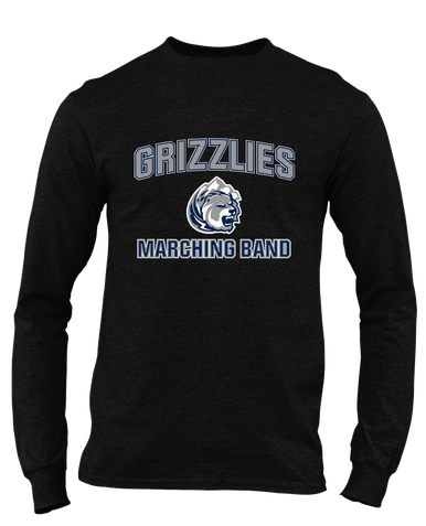 Glacier Peak Grizzlies Marching Band Men's LS T-Shirt