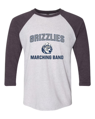 Glacier Peak Grizzlies Marching Band Women's Baseball T-Shirt