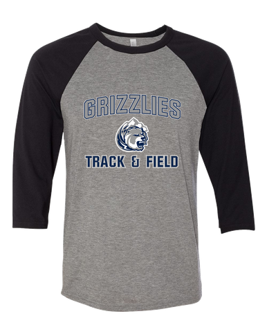 Glacier Peak Grizzlies Track & Field Women's Baseball T-Shirt