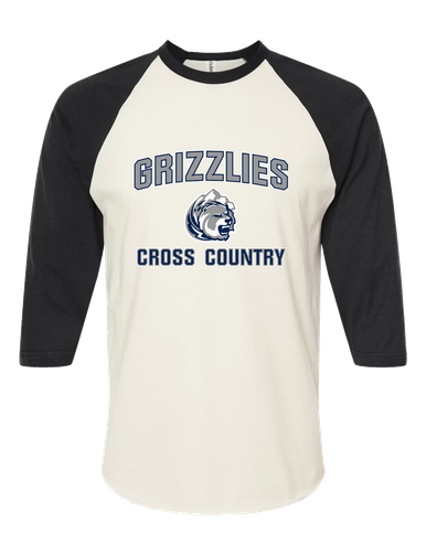 Glacier Peak Grizzlies Cross Country Women's Baseball T-Shirt