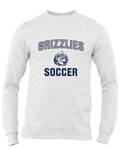 Glacier Peak Grizzlies Soccer #1 Men's LS T-Shirt