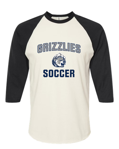 Glacier Peak Grizzlies Soccer #1 Men's Baseball T-Shirt