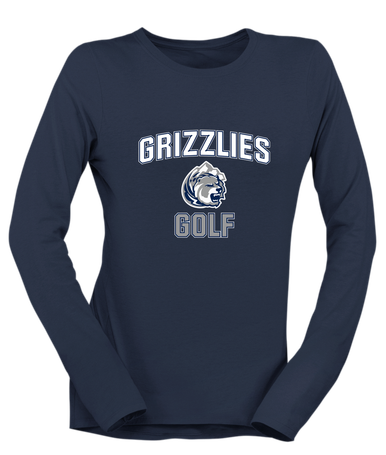 Glacier Peak Grizzlies Golf Women's Premium LS T-Shirt