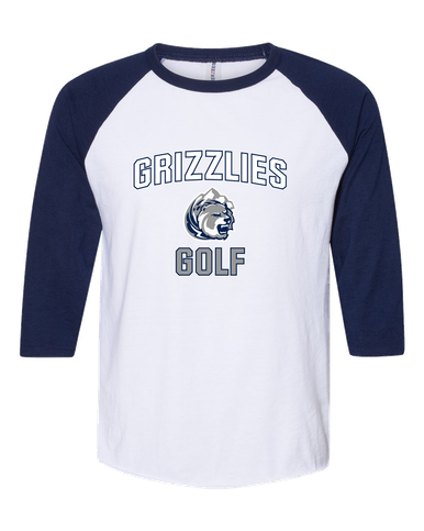 Glacier Peak Grizzlies Golf Women's Baseball T-Shirt