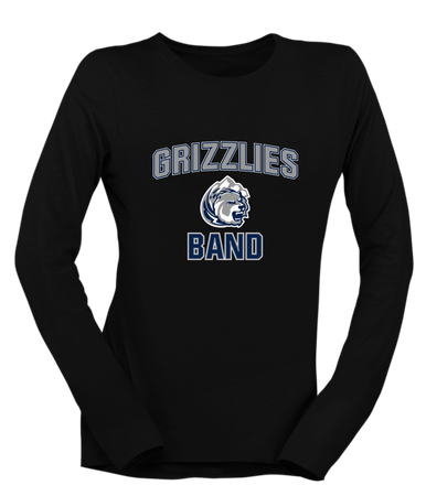 Glacier Peak Grizzlies Band # 1 Women's LS T-Shirt