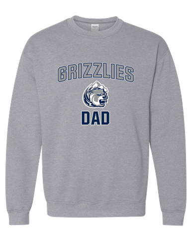 Glacier Peak Grizzlies Dad Men's Sweatshirt