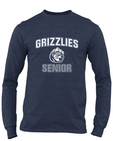 Glacier Peak Grizzlies Senior #1 Men's LS T-Shirt
