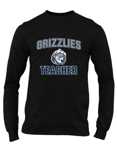 Glacier Peak Grizzlies Teacher Men's Premium LS T-Shirt