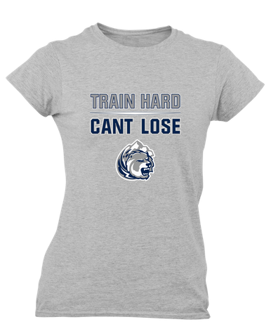 Glacier Peak Grizzlies Train Hard, Can't Lose Women's SS T-Shirt