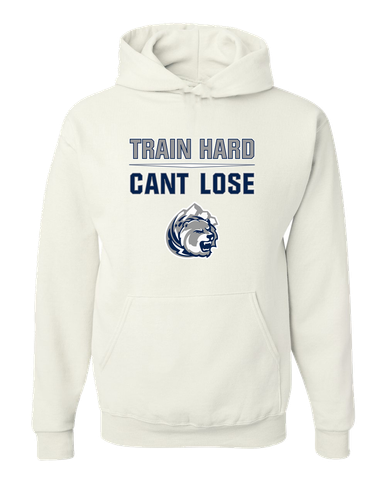 Glacier Peak Grizzlies Train Hard, Can't Lose Men's Premium Hoodie