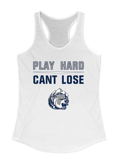 Glacier Peak Grizzlies Play Hard, Can't Lose Women's Tank Top