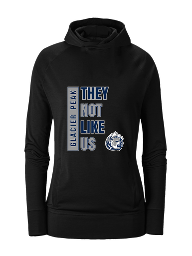 Glacier Peak Grizzlies They Not Like Us #1 Women's Hoodie
