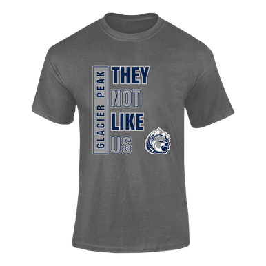 Glacier Peak Grizzlies They Not Like Us #1 Men's Premium SS T-Shirt