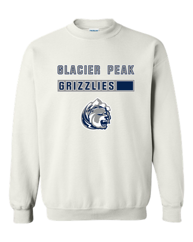 Glacier Peak Grizzlies Mascot #7 Men's Sweatshirt