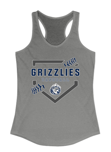 Glacier Peak Grizzlies Baseball #2 Women's Tank Top