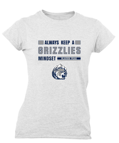 Glacier Peak Grizzlies Mindset Women's Premium SS T-Shirt