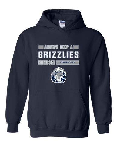 Glacier Peak Grizzlies Mindset Men's Hoodie