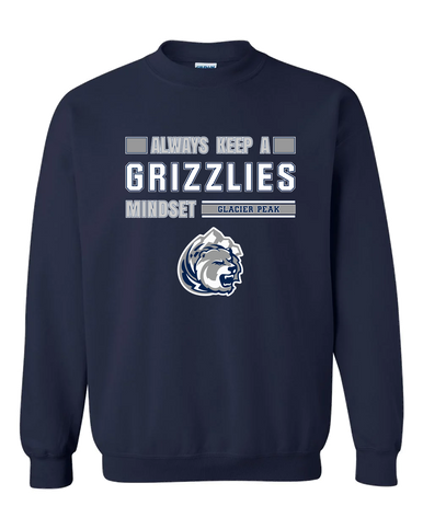 Glacier Peak Grizzlies Mindset Men's Sweatshirt