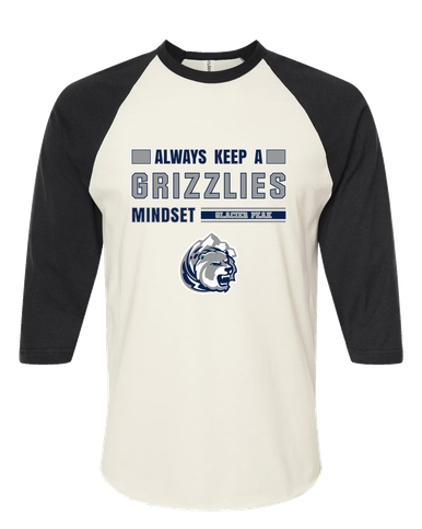 Glacier Peak Grizzlies Mindset Women's Baseball T-Shirt