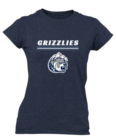 Glacier Peak Grizzlies Mascot #8 Women's SS T-Shirt