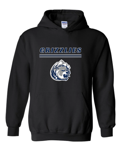 Glacier Peak Grizzlies Mascot #8 Men's Hoodie