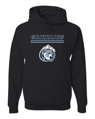 Glacier Peak Grizzlies Mascot #8 Men's Premium Hoodie