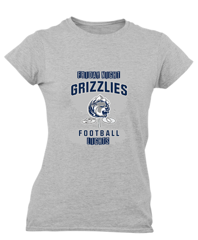 Glacier Peak Grizzlies Football #6 Women's Premium SS T-Shirt