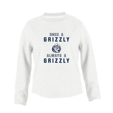 Glacier Peak Grizzlies Once A Women's Sweatshirt
