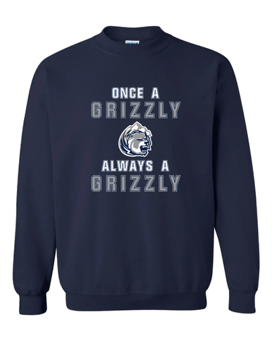 Glacier Peak Grizzlies Once A Men's Sweatshirt