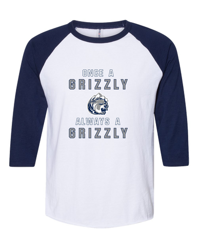 Glacier Peak Grizzlies Once A Men's Baseball T-Shirt