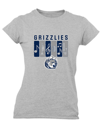 Glacier Peak Grizzlies Band # 2 Women's Premium SS T-Shirt