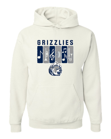 Glacier Peak Grizzlies Band # 2 Men's Premium Hoodie