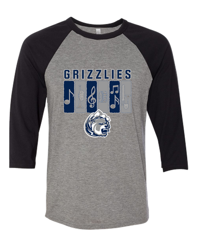 Glacier Peak Grizzlies Band # 2 Women's Baseball T-Shirt