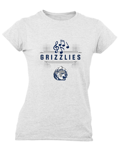 Glacier Peak Grizzlies Band # 3 Women's SS T-Shirt