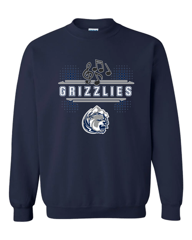 Glacier Peak Grizzlies Band # 3 Men's Sweatshirt