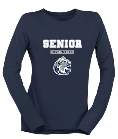 Glacier Peak Grizzlies Senior #2 Women's Premium LS T-Shirt