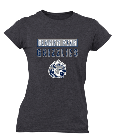 Glacier Peak Grizzlies Mascot #9 Women's Premium SS T-Shirt