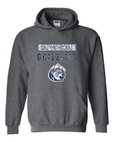 Glacier Peak Grizzlies Mascot #9 Men's Hoodie
