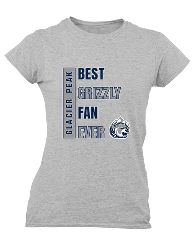 Glacier Peak Grizzlies Best Grizzly Fan Women's Premium SS T-Shirt
