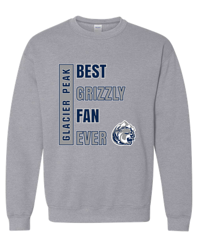 Glacier Peak Grizzlies Best Grizzly Fan Men's Sweatshirt
