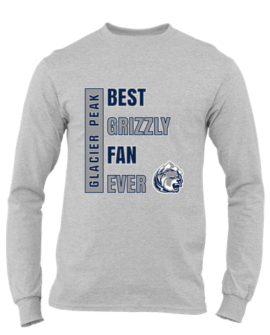 Glacier Peak Grizzlies Best Grizzly Fan Men's Premium LS T-Shirt