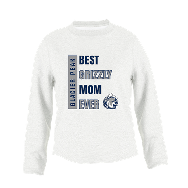 Glacier Peak Grizzlies Best Grizzly Mom Women's Sweatshirt