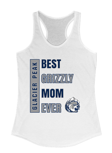 Glacier Peak Grizzlies Best Grizzly Mom Women's Tank Top